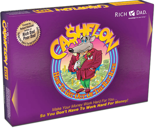 Cashflow 101 & 202 Rich Dad Cash Flow Board Game Robert Kiyosaki Free Shipping 