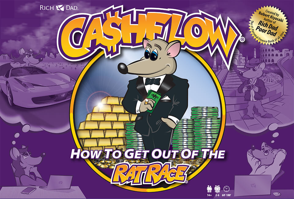 cashflow the board game box