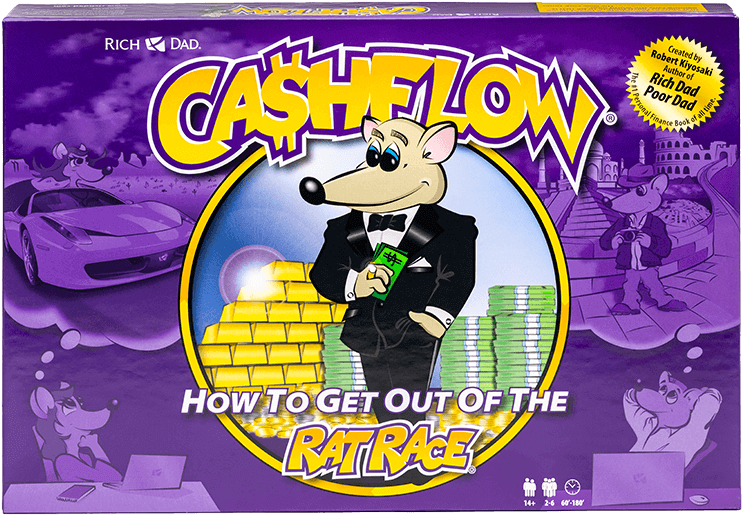 cashflow the board game box