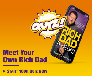 meet your own rich dad - start your quiz now