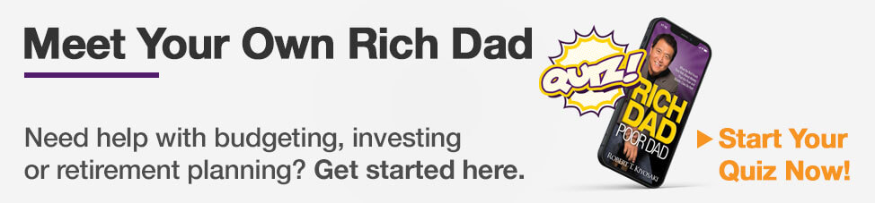 meet your own rich dad - start your quiz now