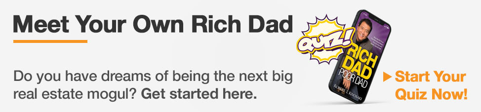 meet your own rich dad - start your quiz now