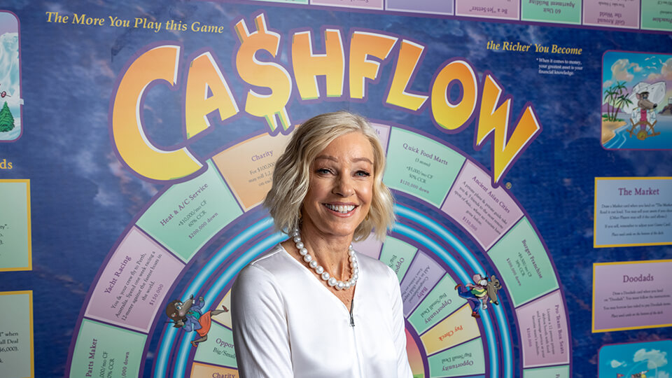 kim kiyosaki cashflow board game