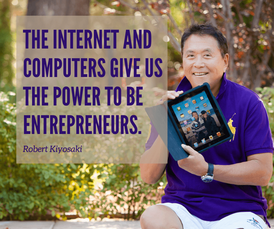 the internet and computers give us the power to be entrepreneurs.