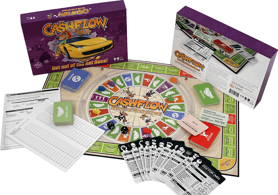 Robert Kiyosaki Cashflow Board Game