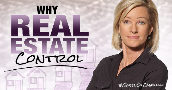 Kim Kiyosaki on stage educating on real estate investing