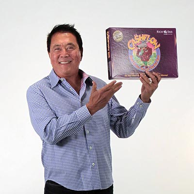 Robert Kiyosaki & his board game CASHFLOW®